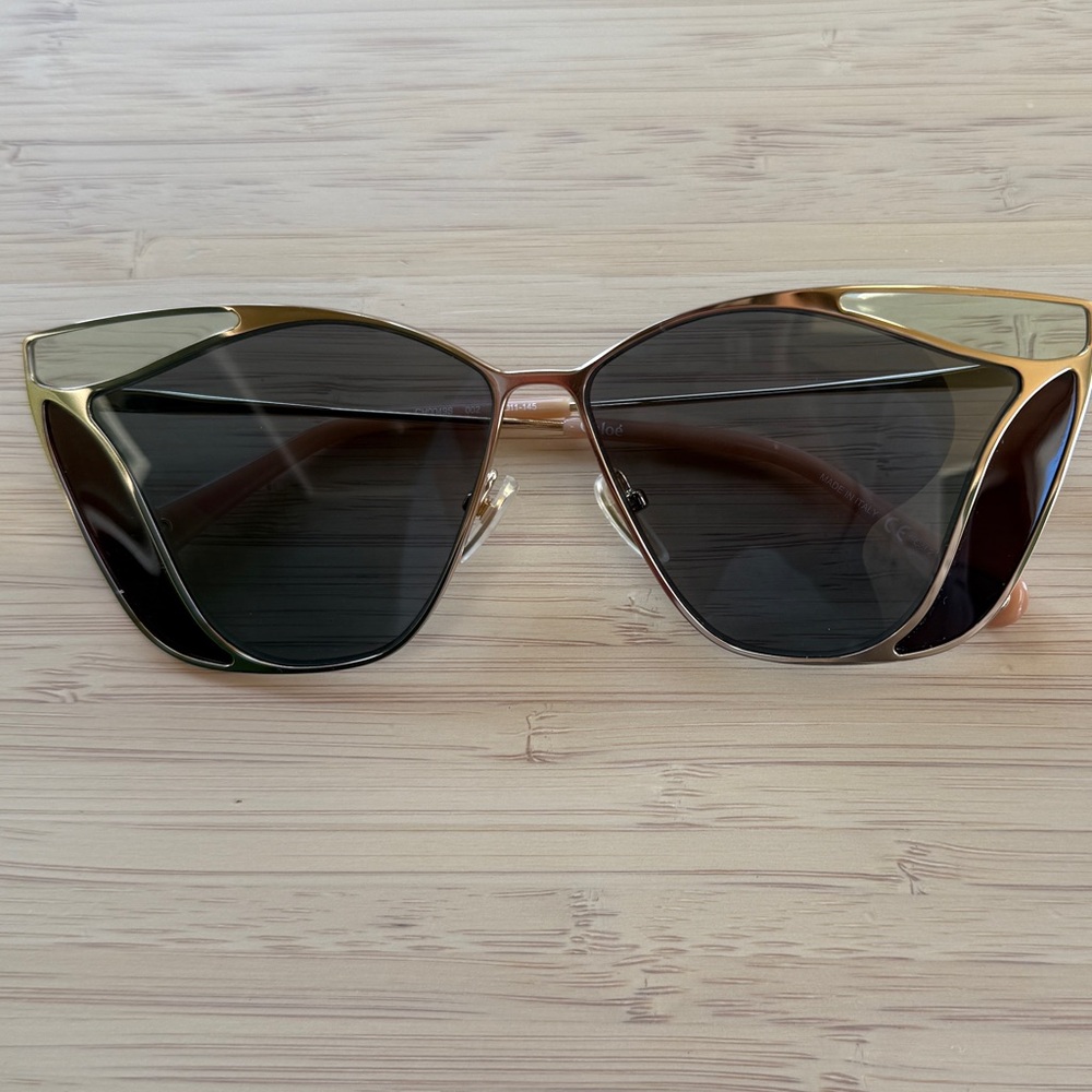 Chloe GEMMA CH0049S
Gold Geometric Sunglasses